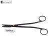 Gorney Freeman Facelift Scissor Serrated Black coated